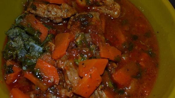 тушеные свиные ребрышки в мультиварке