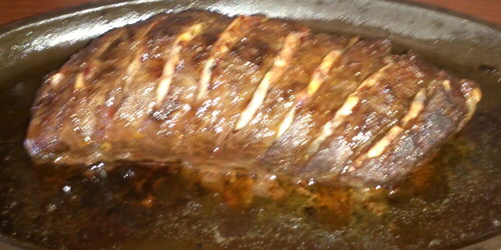 Рецепт утиная грудка, фаршированная апельсиновыми ломтиками