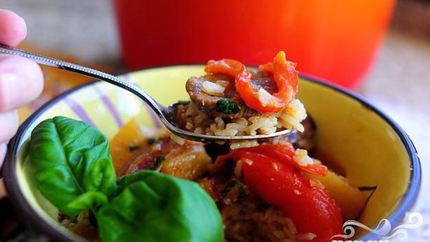 Утка карри по-тайски