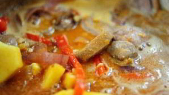 утка карри по-тайски