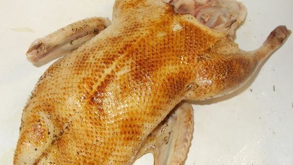 утка в апельсиновом соусе