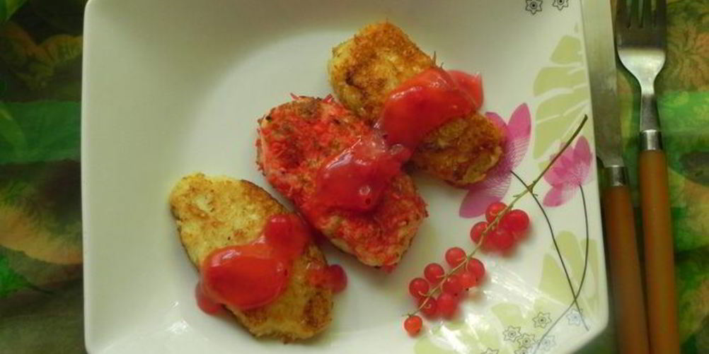 Рецепт ньокки из манки с соусом из смородины