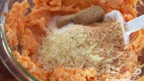 ньокки из сладкого картофеля с сырным соусом