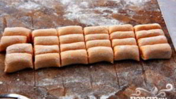 ньокки из сладкого картофеля с сырным соусом