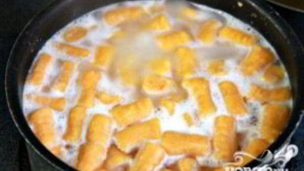 ньокки из сладкого картофеля с сырным соусом