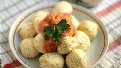 Ньокки с соусом из запеченного перца