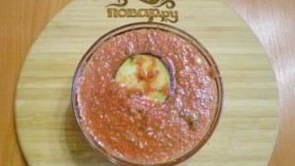 баклажаны под соусом