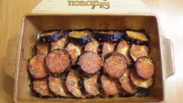 баклажаны под соусом