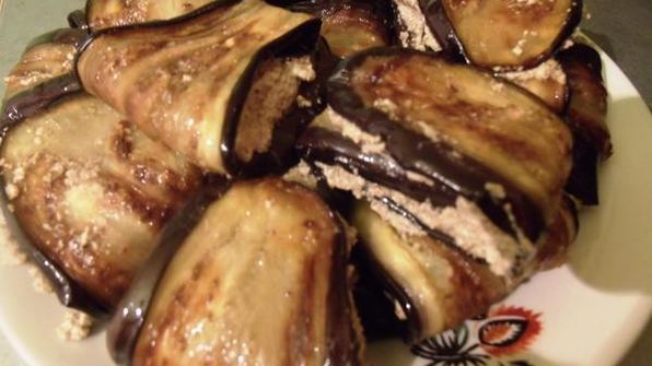 баклажаны с грецким орехом