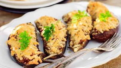 Баклажаны с соусом болонез