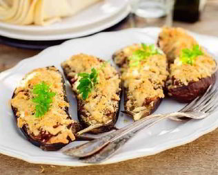 Баклажаны с соусом болонез