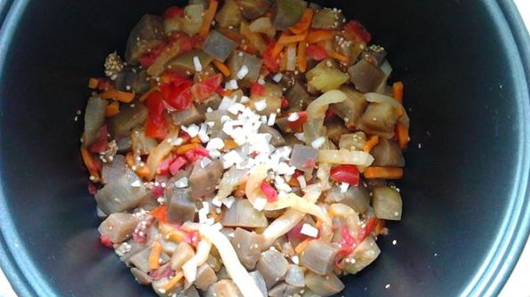 баклажаны тушеные в мультиварке