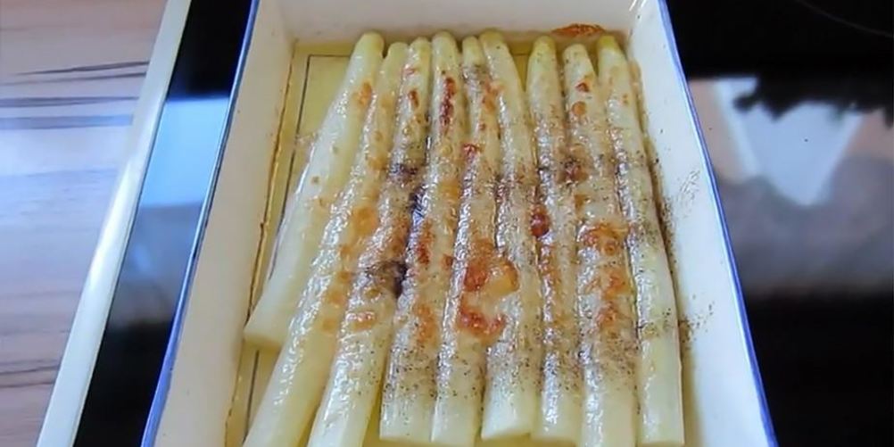 Рецепт белая спаржа в духовке