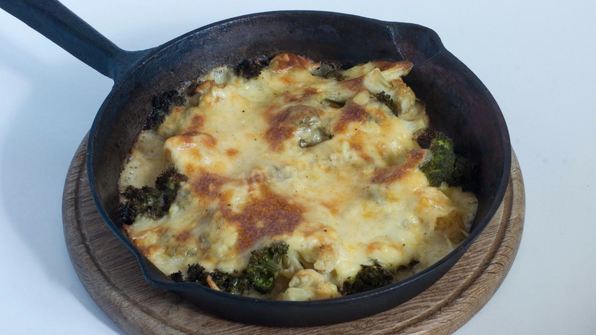 брокколи и цветная капуста в духовке