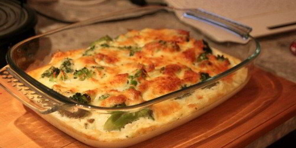 Рецепт брокколи запеченные под сыром