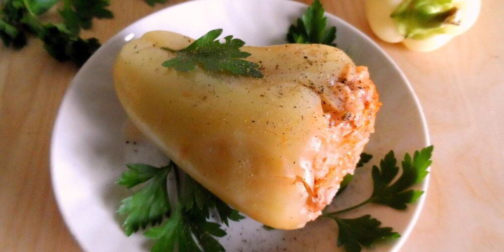 Рецепт фаршированный перец