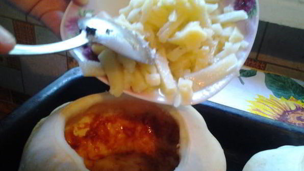 фаршированные патиссоны