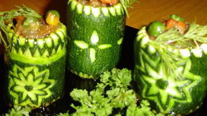 Фаршированные цукини