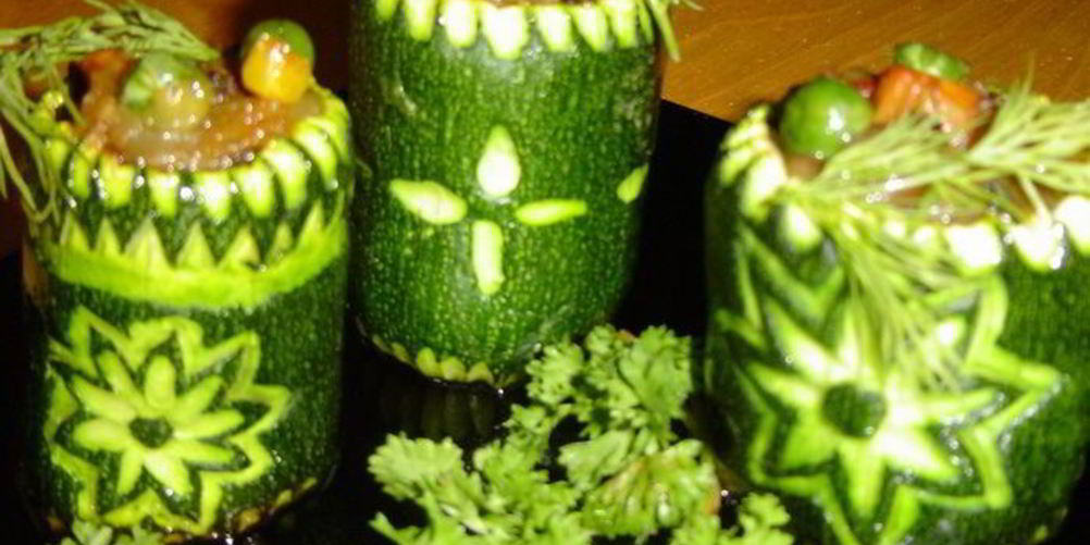 Рецепт фаршированные цукини