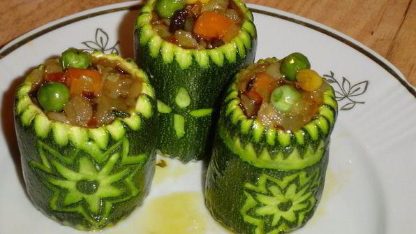 фаршированные цукини