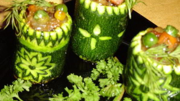 фаршированные цукини