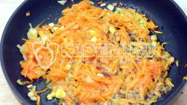 фасоль с овощами