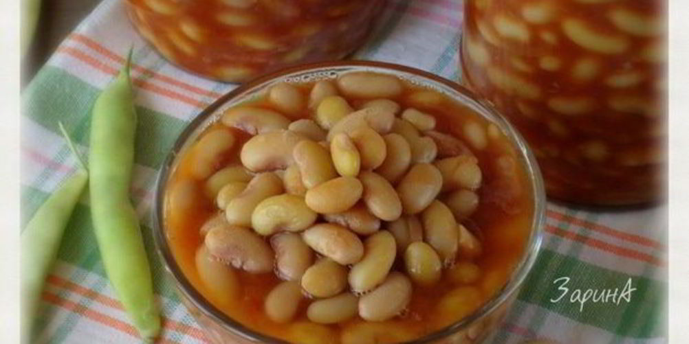 Рецепт фасоль в томатном соусе