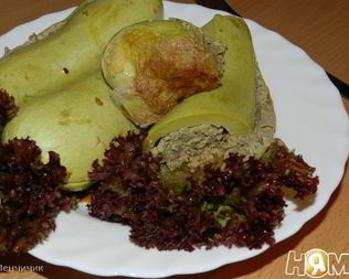 Кабачки фаршированные в мультиварке