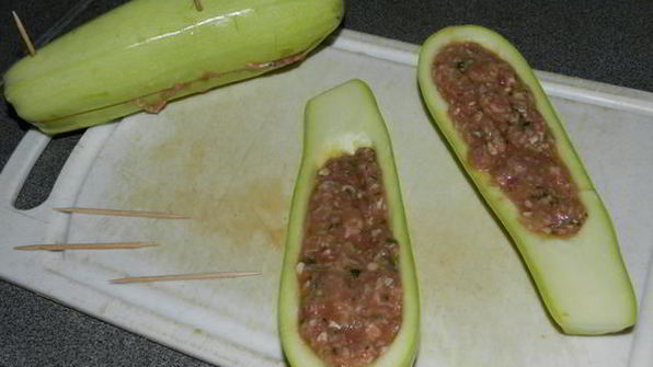 кабачки фаршированные в мультиварке
