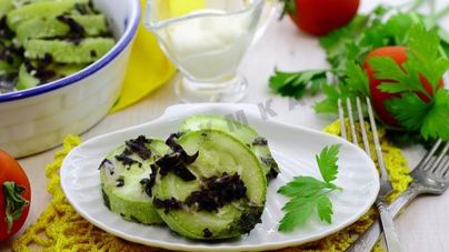 Кабачки на пару в мультиварке быстро и вкусно