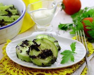 Кабачки на пару в мультиварке быстро и вкусно