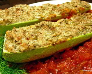 Кабачки по-римски