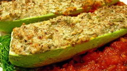 Кабачки по-римски