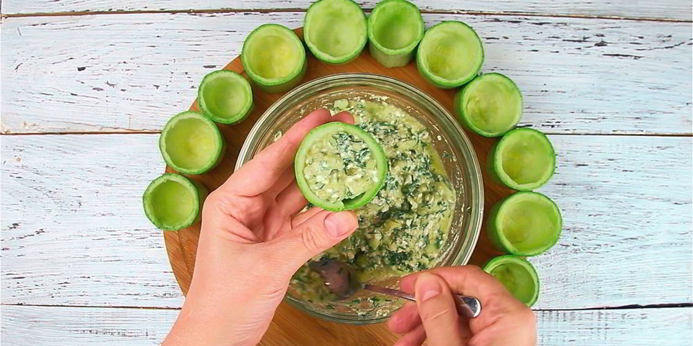 Рецепт кабачки с брынзой