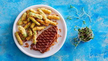 Кабачки во фритюре