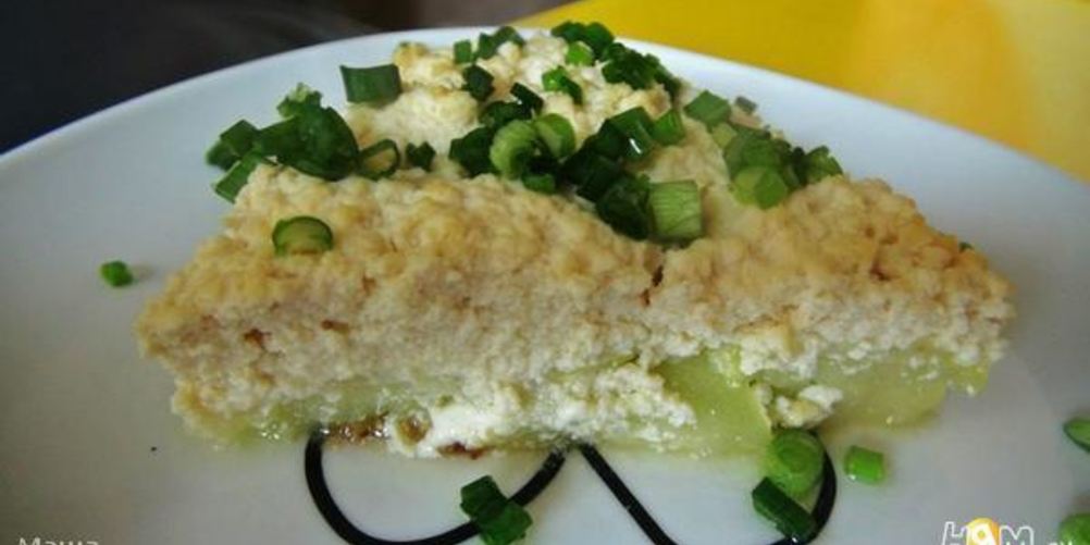 Рецепт кабачки, запеченные с тофу