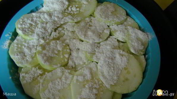 кабачки, запеченные с тофу