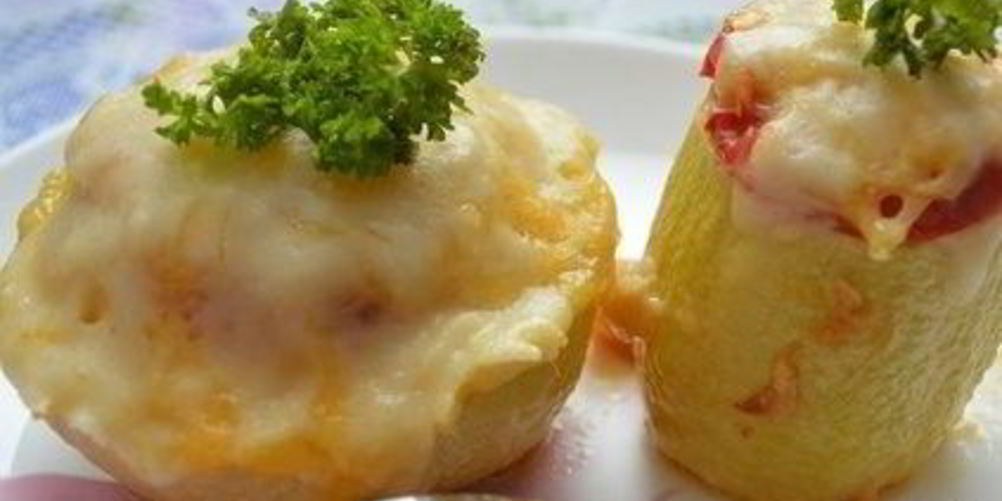 Рецепт кабачки, запеченные в микроволновке
