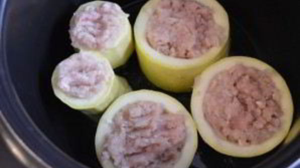 кабачки, запеченные в микроволновке