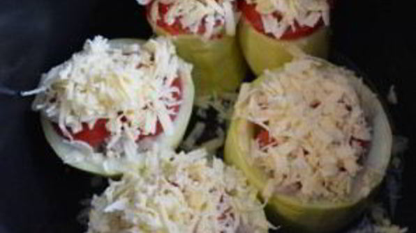 кабачки, запеченные в микроволновке