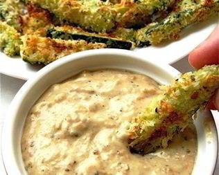 Кабачки, запеченные в сметане