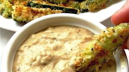 Кабачки, запеченные в сметане