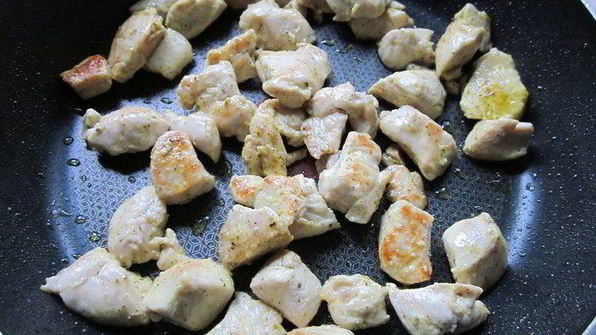 кабачковые корзиночки с куриным филе