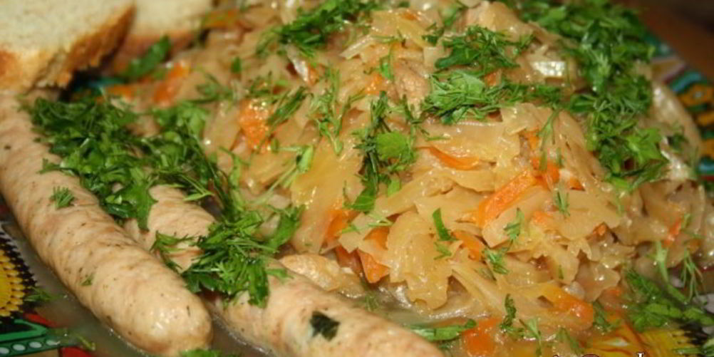 Рецепт капуста тушеная по-немецки в мультиварке