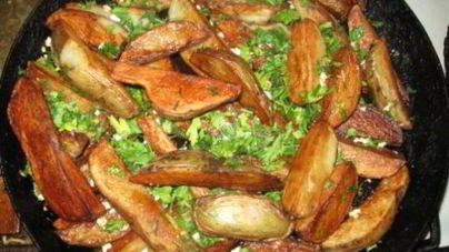 Картофель в кляре