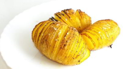 Картофель запеченный Гармошка