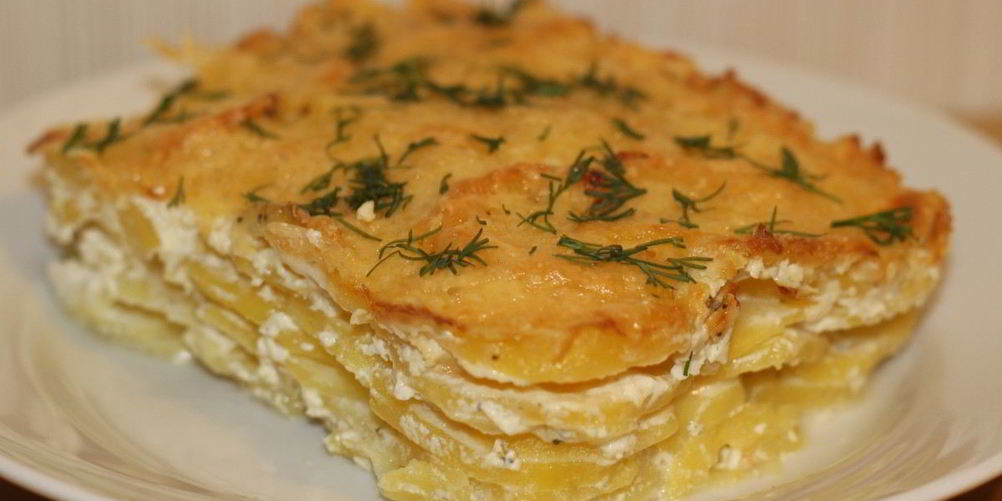 Рецепт картофельный гратен