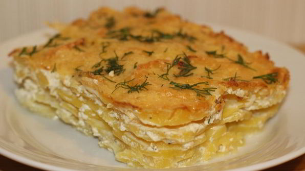 картофельный гратен