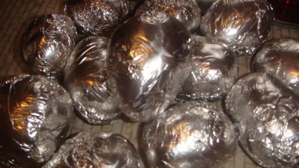 картошка, запеченная с маслом и розмарином