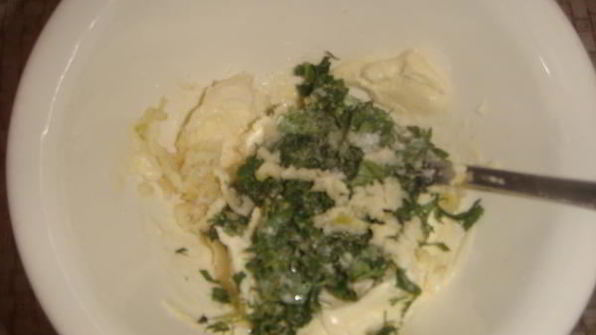 картошка, запеченная с маслом и розмарином